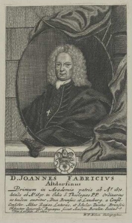 Bildnis des Joannes Fabricivs