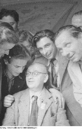 Leipzig. 3. Parlament der Freien Deutschen Jugend (FDJ), Gerhart Eisler, Pfingsten 1949