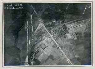 Foto des Bahnhofs Amiens-Longueau (Luftbild)