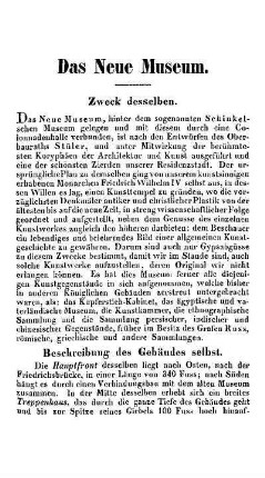 Beschreibung des Gebäudes selbst