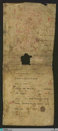 Missale, Fragment - Cod. Karlsruhe 1395