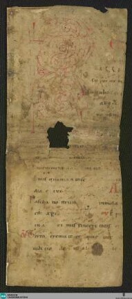 Missale, Fragment - Cod. Karlsruhe 1395