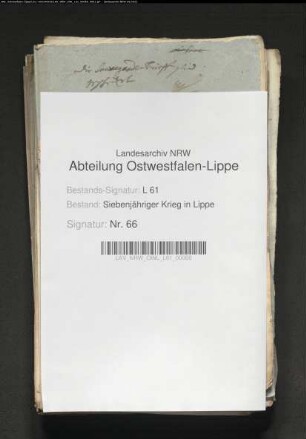 Einquartierungen und Durchmärsche der all. Armee
