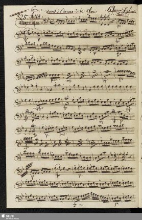 525. Aria: Furie di donna irata / Piccinni, N.