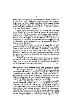 Ertragssteuer oder Steuer nach dem gemeinen Wert?