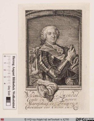 Bildnis (Ulrich Frederik) Woldemar Graf von Löwendal