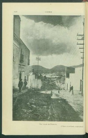 Una calle de Pachuca. [Fotografía]