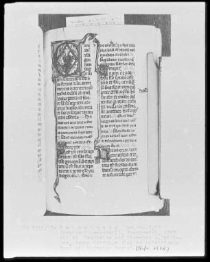 Brevier und Kalendar — Initiale C (um ad intelligendam) mit Majestas Domini, Folio 41recto
