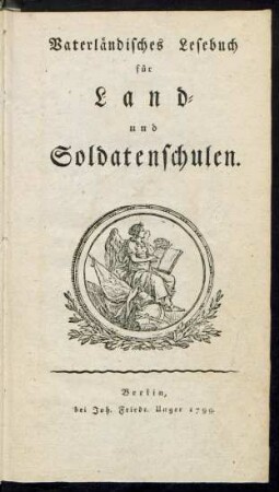 Vaterländisches Lesebuch für Land- und Soldatenschulen