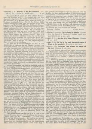 528-531 [Rezension] Robinson, J. Armitage, The Problem of the Didache