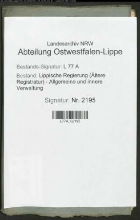 Konkurs des Amtmann Lucanus zu Detmold: Tabellen der Kontributionserhebung des Amtmanns Lucanus in den Bauerschaften des Kirchspiels Detmold, Bd. 3