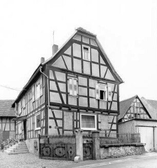 Fachwerkwohnhaus; Ranstadt, Obere Sackgasse 11