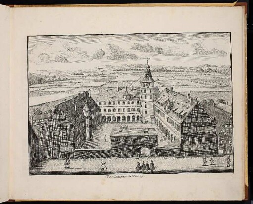 10 Das Collegium in Altdorf. - Universität Altdorf, Kollegiengebäude