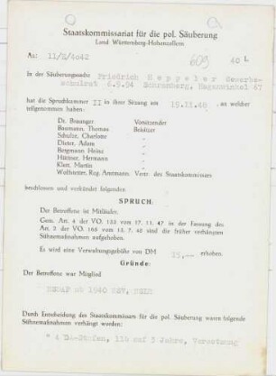Heppeler, Friedrich