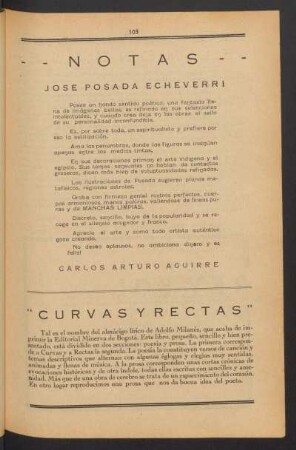 José Posada Echeverri : Notas