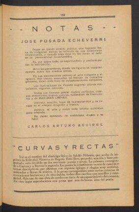 José Posada Echeverri : Notas