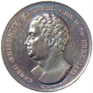 Gedenk-Medaille Georg Friedrich Händel