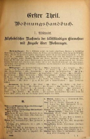 Wohnungs- und Geschäfts-Handbuch der königlichen Residenz- und Hauptstadt Dresden : für das Jahr .... 1893 = Ausg. 39