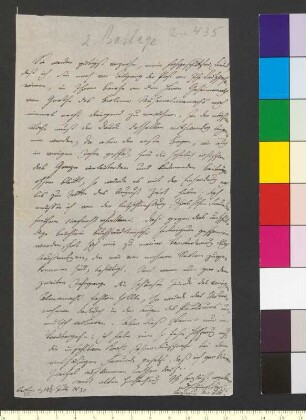 Brief von Stieglitz, Heinrich Wilhelm August an Zelter, Karl Friedrich