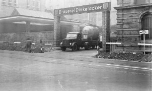 Stuttgart Brauerei Dinkelacker Behälterverkehr Großbehälter Braugertse