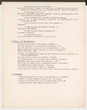 Ausgeführte Bauten Meyer & Kreich: Liste zweite Seite