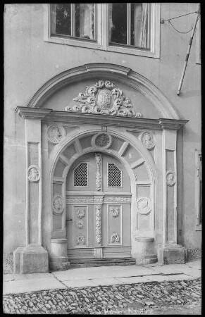 Marienberg. Portal der Oberforstmeisterei