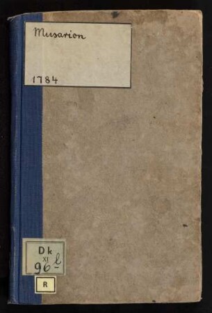 Musarion, oder die Philosophie der Grazien : Ein Gedicht in drey Büchern