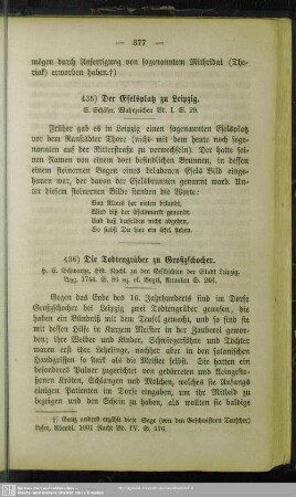 436. Die Todtengräber zu Großzschocher
