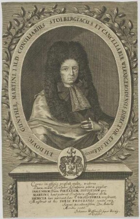 Bildnis des Ludovicus Guntherus Martini