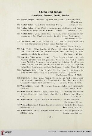 China und Japan (Nr. 547-583)