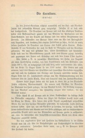 272-281 Die Karolinen : Schluß