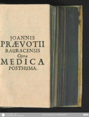 Joannis Praevotii tractatus de remediorum cum simplicium tum compositorum materia