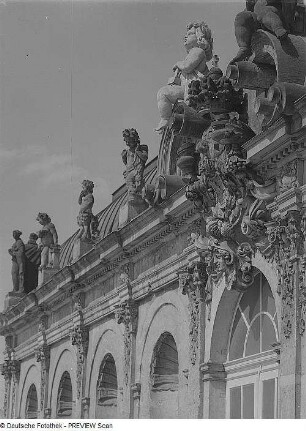 Putten : Dresden-Altstadt. Zwinger. Putten (wohl um 1715; Werkstatt Balthasar Permoser)