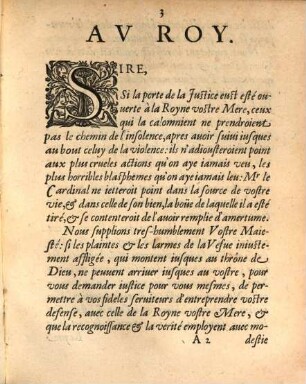 Vrais et bons advis de François Fidele sur les calomnies et blasphemes du Sr. Des Montagnes