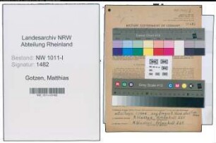 Entnazifizierung Matthias Gotzen , geb. 19.02.1890 (Arbeiter)
