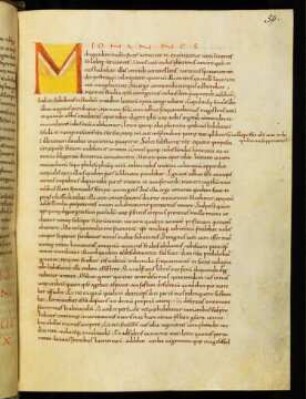 Gregor von Nazianz, Orationes. Johannes Chrysostomus, De sacerdotio. Gregor von Nyssa, De hominis officio - Staatsbibliothek Bamberg Msc.Patr.78