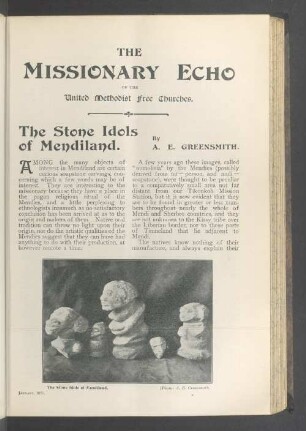 The stone idols of mendiland