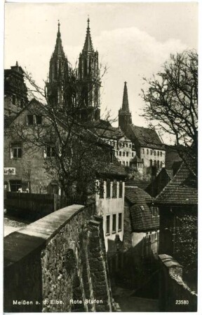 Meißen. Rote Stufen