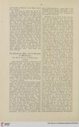 16: Der Rohrdorfer Altar und die Gemälde zu Gündringen, [2]