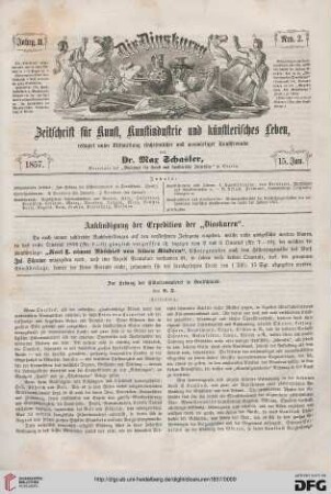 Nr. 2 (15. Januar 1857)