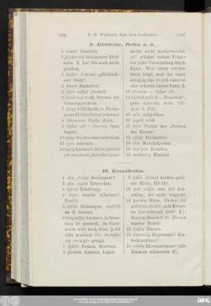 9. Edelsteine, Perlen u. ä.