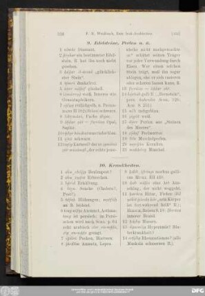 9. Edelsteine, Perlen u. ä.