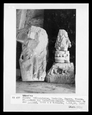 Vézelay, Fragment eines Wandkapitells