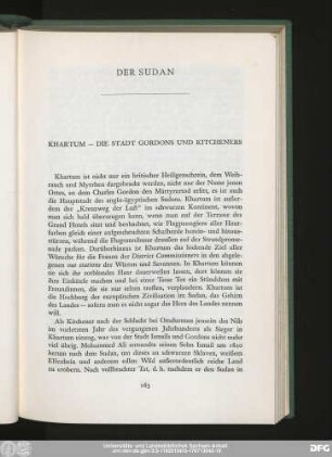 Khartum – Die Stadt Gordons Und Kitcheners