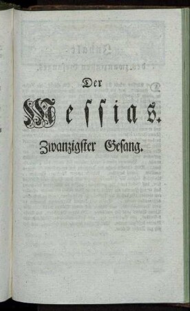 Zwanzigster Gesang.