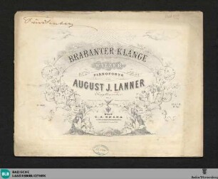 Brabanter-Klänge : Walzer für das Pianoforte : Op. 7