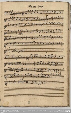 15. Telemann, Suiten, e-Moll 