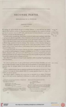 II. Renaissance de la peinture