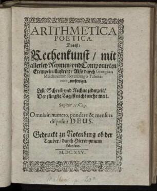 [2]: Arithmetica Poetica