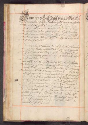 Gesellenstechen in Nürnberg, 1523-1561